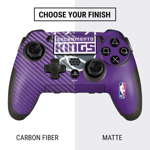 NBA Sacramento Kings Large Logo PlayStation Scuf Vantage 2 Controller Skin
